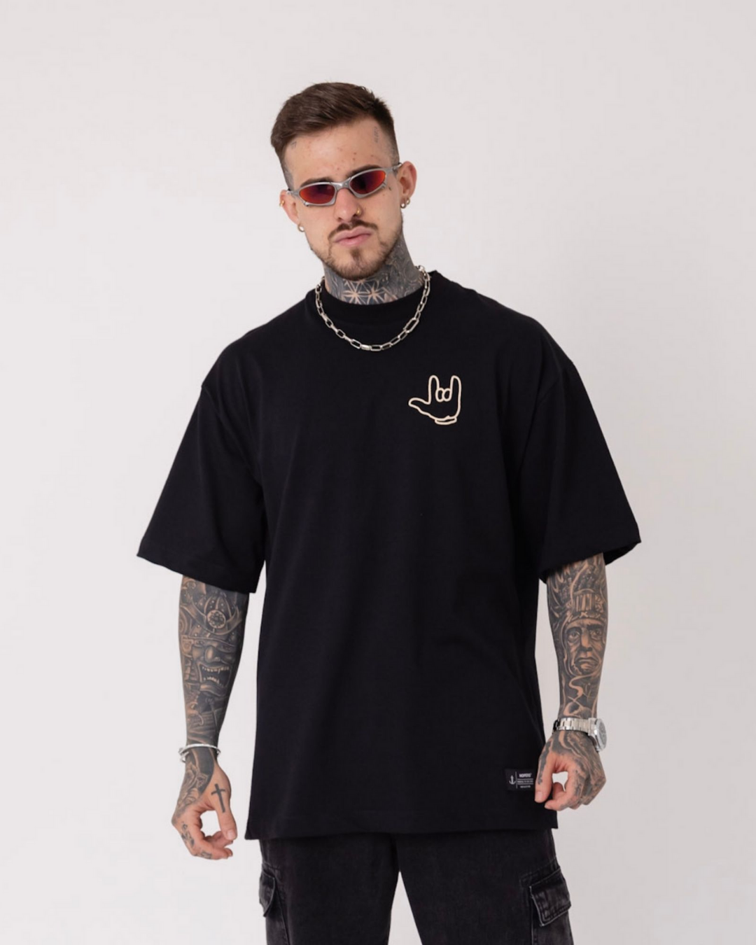 Oversized Free- Black