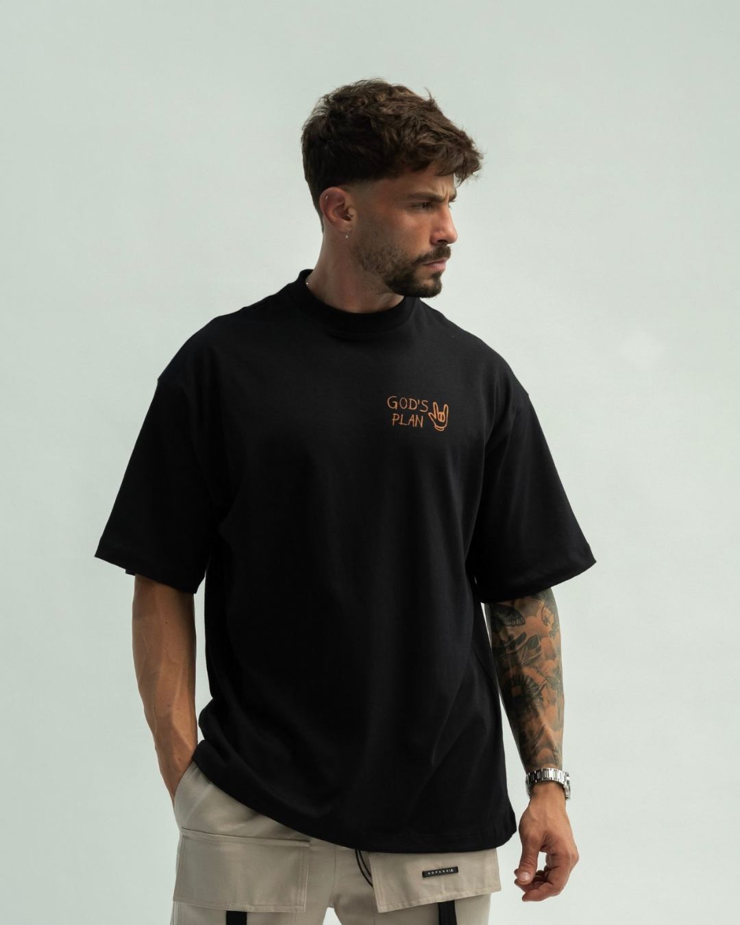 Oversized Street- Black